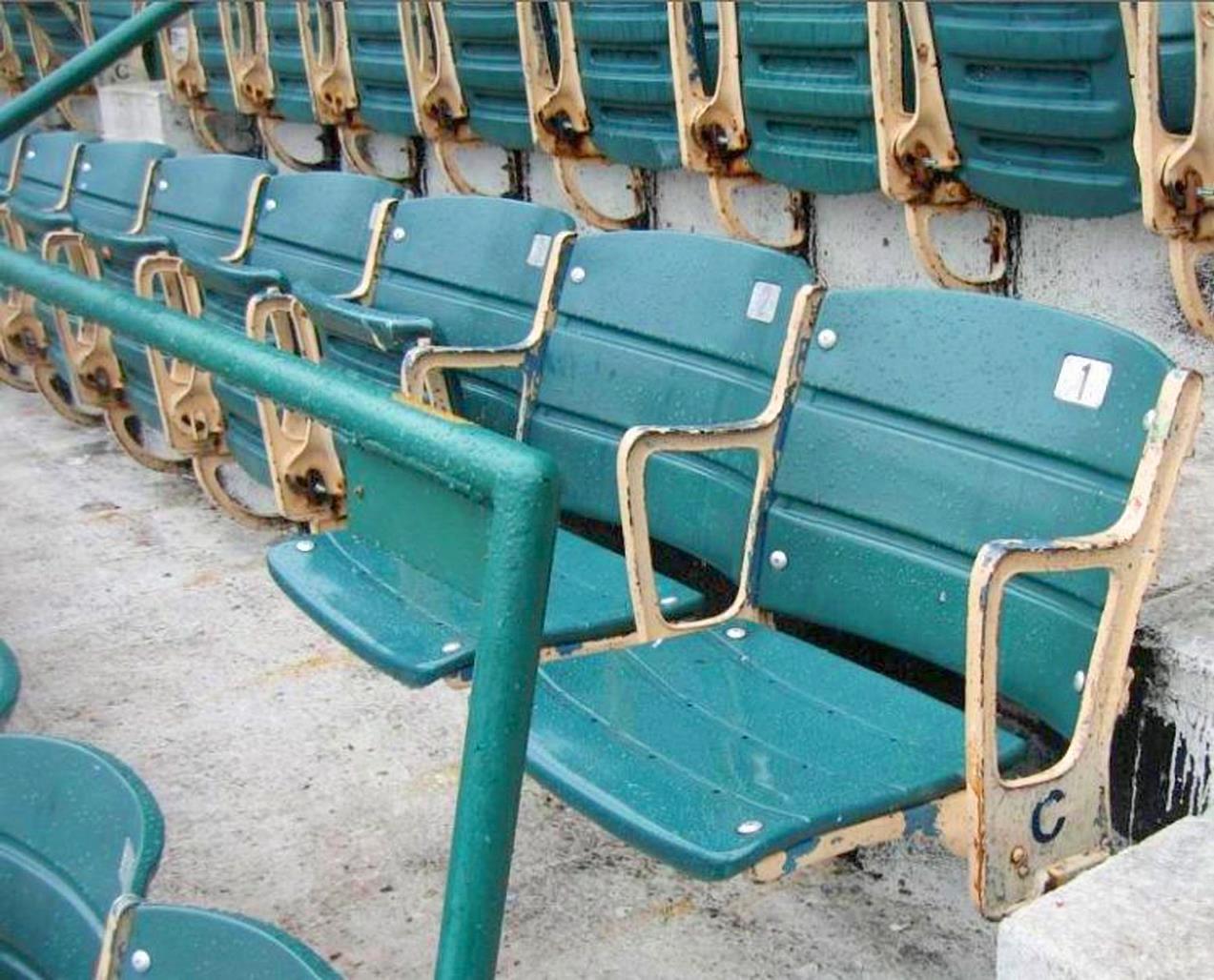 New York Mets Shea Stadium Commemorative Medallion Seats – Set Of 2 (Blue)